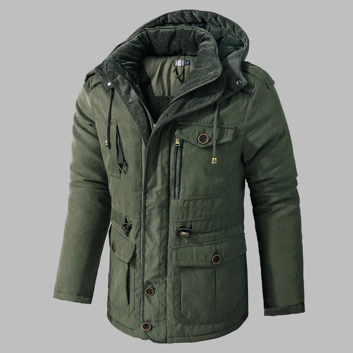 Winterjas met meerdere zakken voor heren