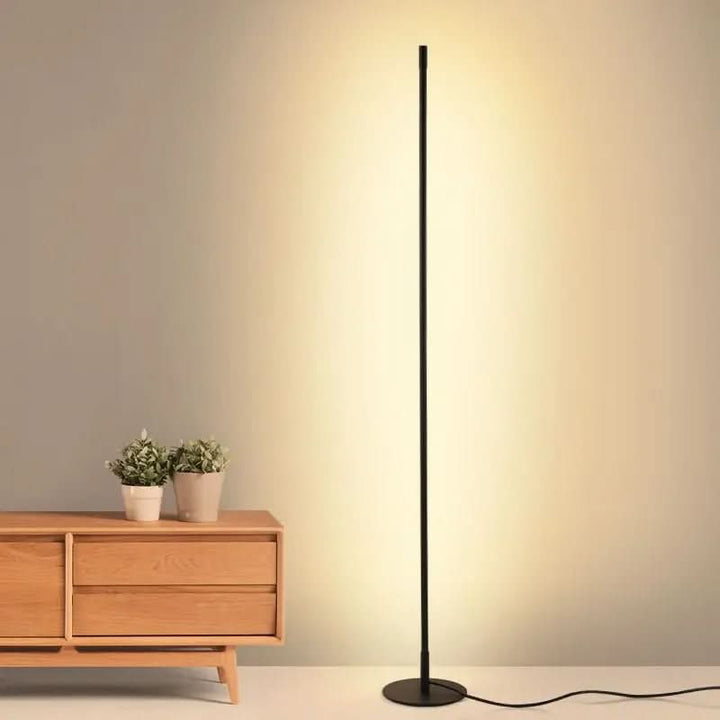 FlorGlow Metalen Vloerlamp – Dimbaar en Elegant voor Elke Woonkamer