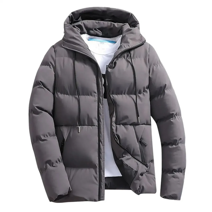 Comfortabel Puffer Winterjas Met Capuchon Voor Heren - Nordelle