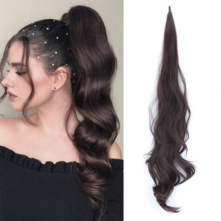 Flexibele Wikkelstaart voor Lang en Vol Haar - Selena
