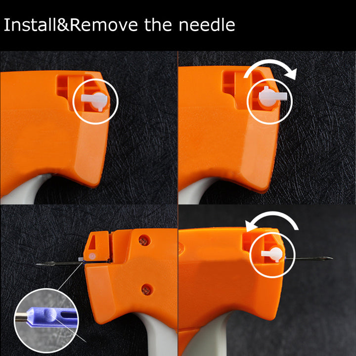 TagMaster Set - Kleding Labeltool met 1000 Weerhaken en 5 Naalden