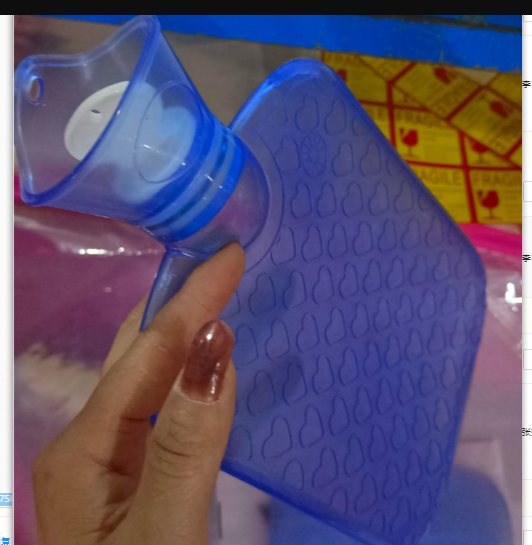 Transparante kruik van PVC, 1 of 2 liter