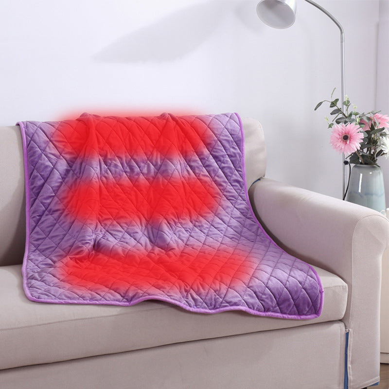 USB-warmtedeken om te dragen, 100x140 cm met 3 standen