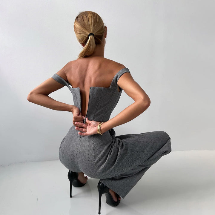 Elegante 3-Delige Dames Suitset met Blazer