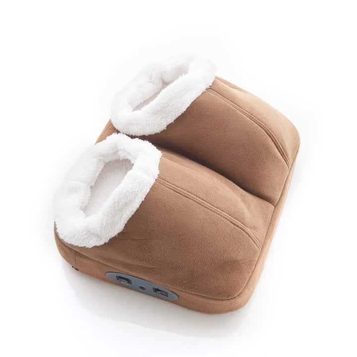 Voetenwarmer met vibratie en fleece gevoerde vakken