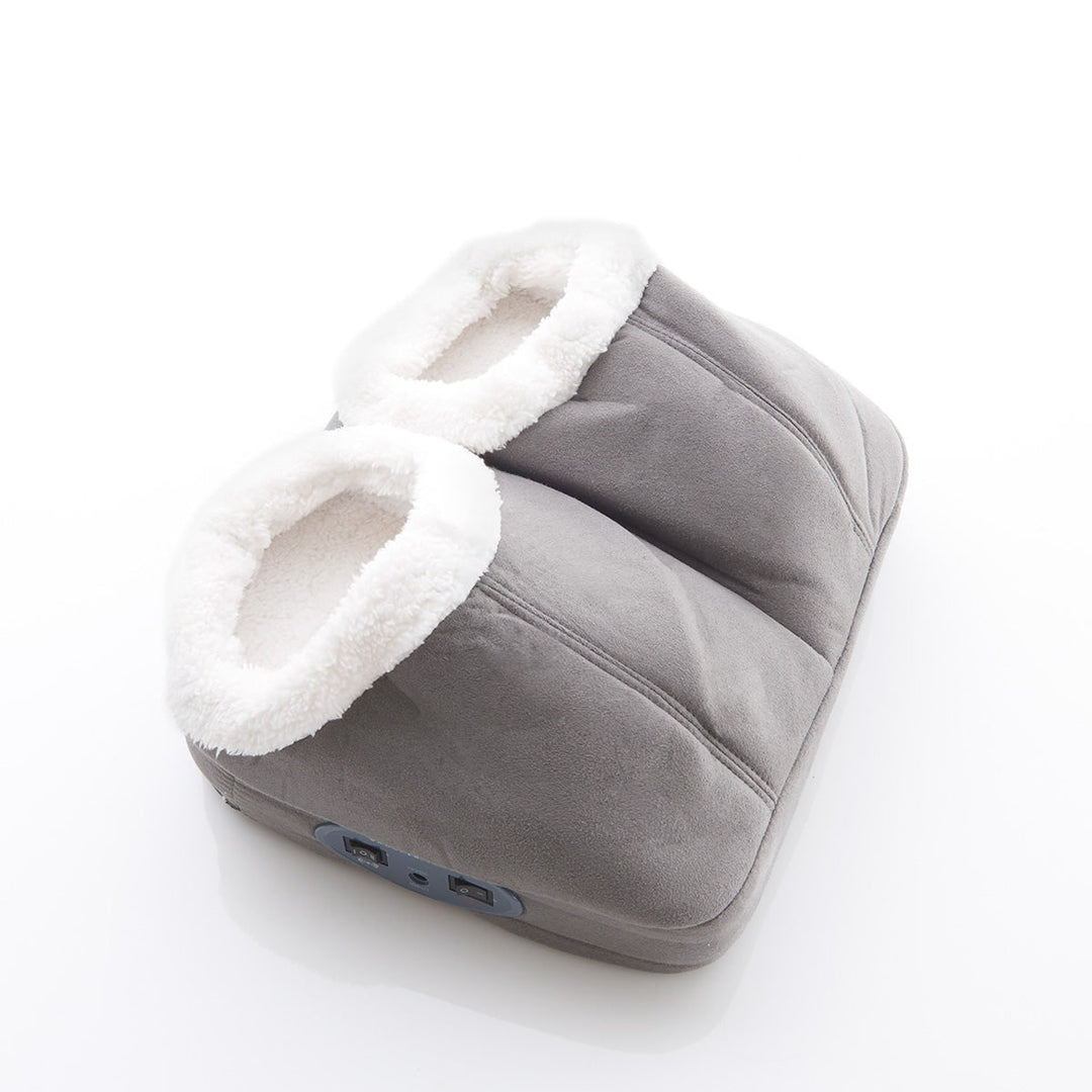 Voetenwarmer met vibratie en fleece gevoerde vakken