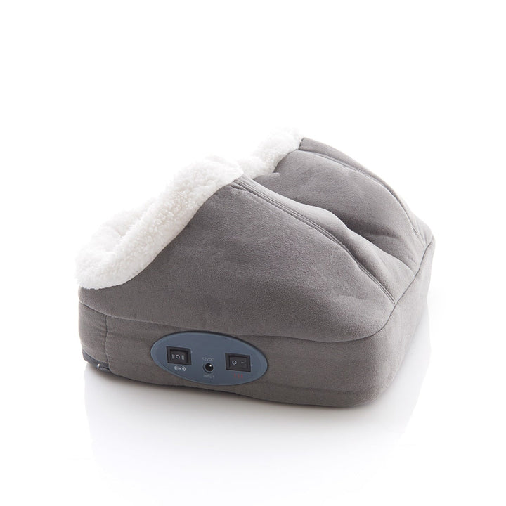 Voetenwarmer met vibratie en fleece gevoerde vakken