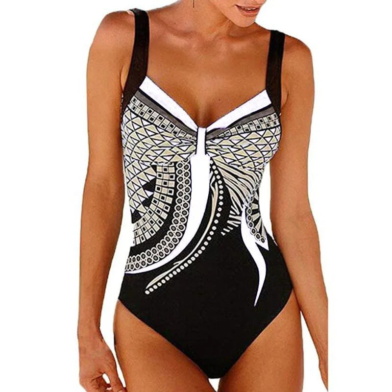 Zinnia Badpak | Trendy Print voor Vrouwen | Comfortabel