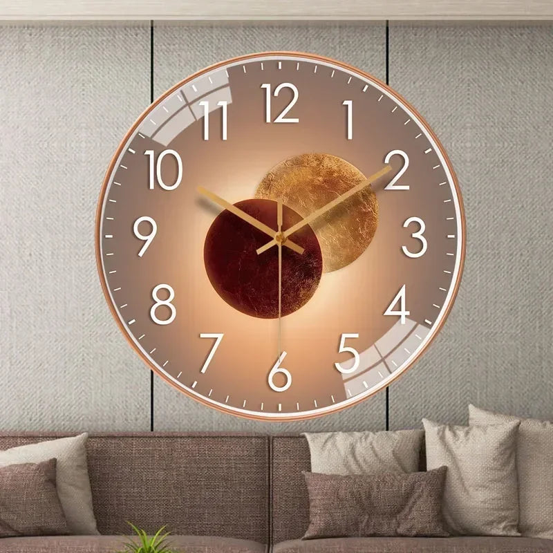 NovaTime Decoratieve Wandklok - Elegant