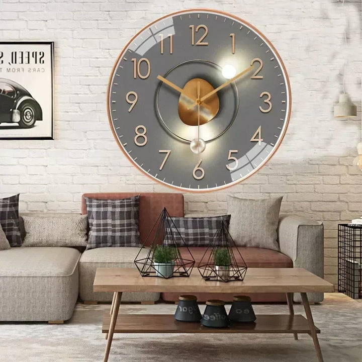 NovaTime Decoratieve Wandklok - Elegant
