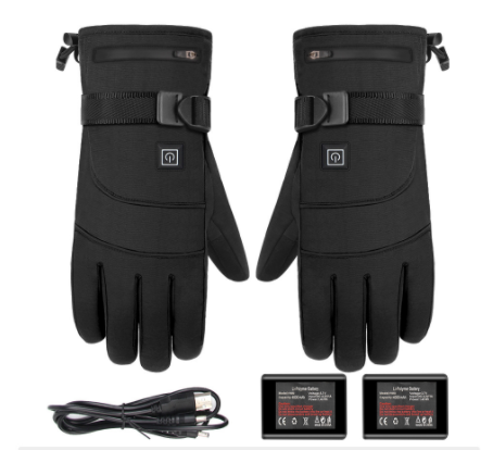 Verwarmde motorhandschoenen met touchscreen en 3 standen