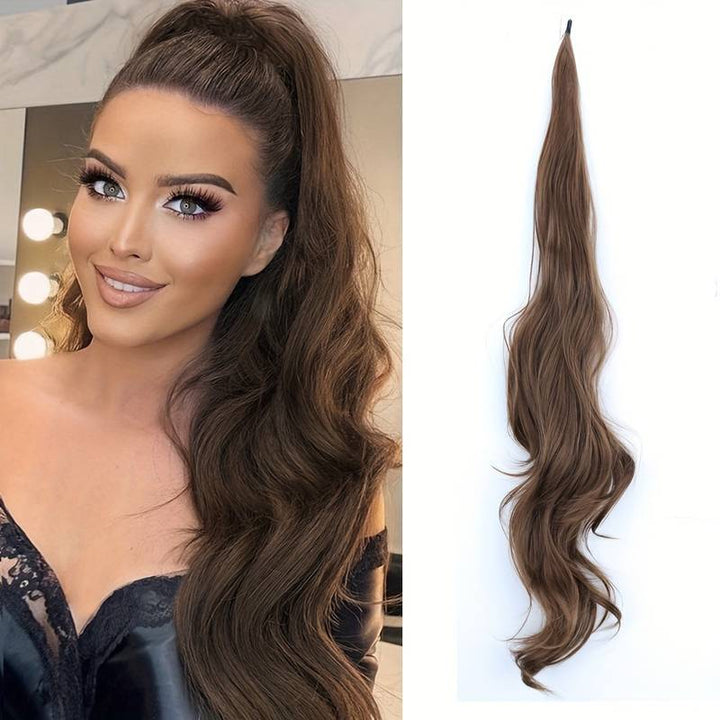 GlamWrap JLO Flexibele Paardenstaart – Voor Schitterend Lang Haar