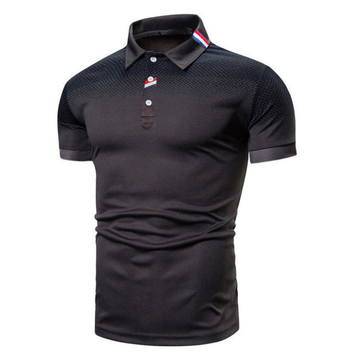Felix | Herenpoloshirt met korte mouwen en geribde kraag