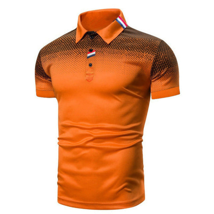Felix | Herenpoloshirt met korte mouwen en geribde kraag
