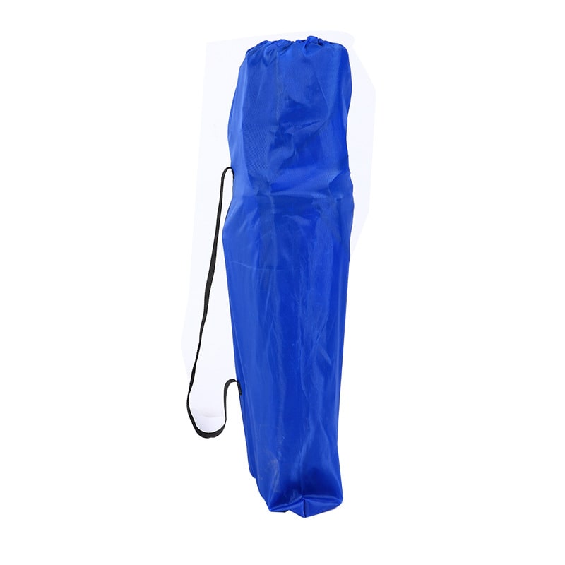 Opvouwbare dubbele campingstoel met middenkoeler, parasol en bekerhouders