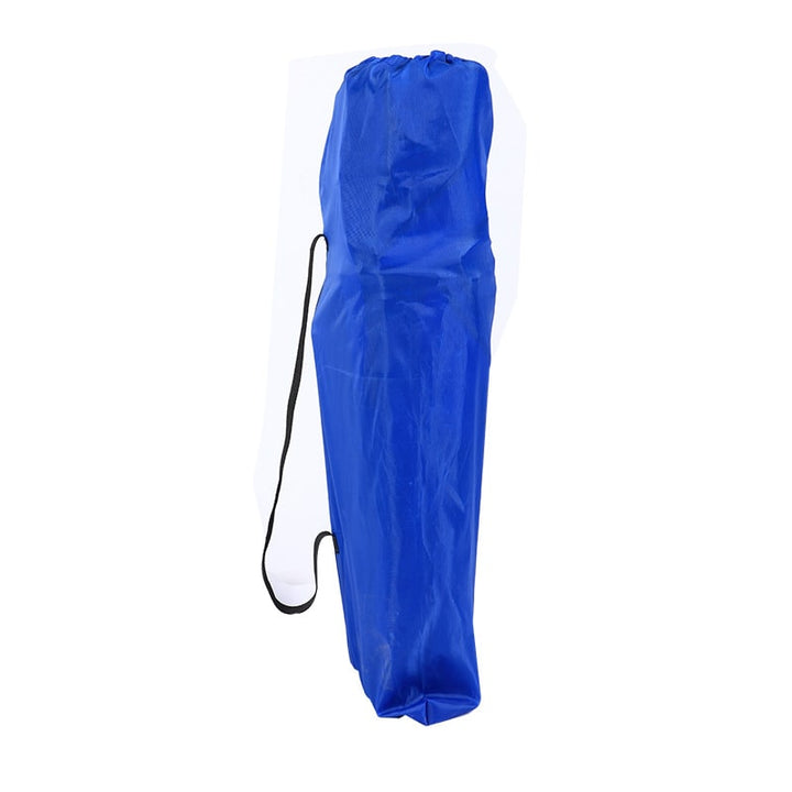 Opvouwbare dubbele campingstoel met middenkoeler, parasol en bekerhouders