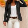 Dames Blazer met Eén Knoop - Getailleerd Model