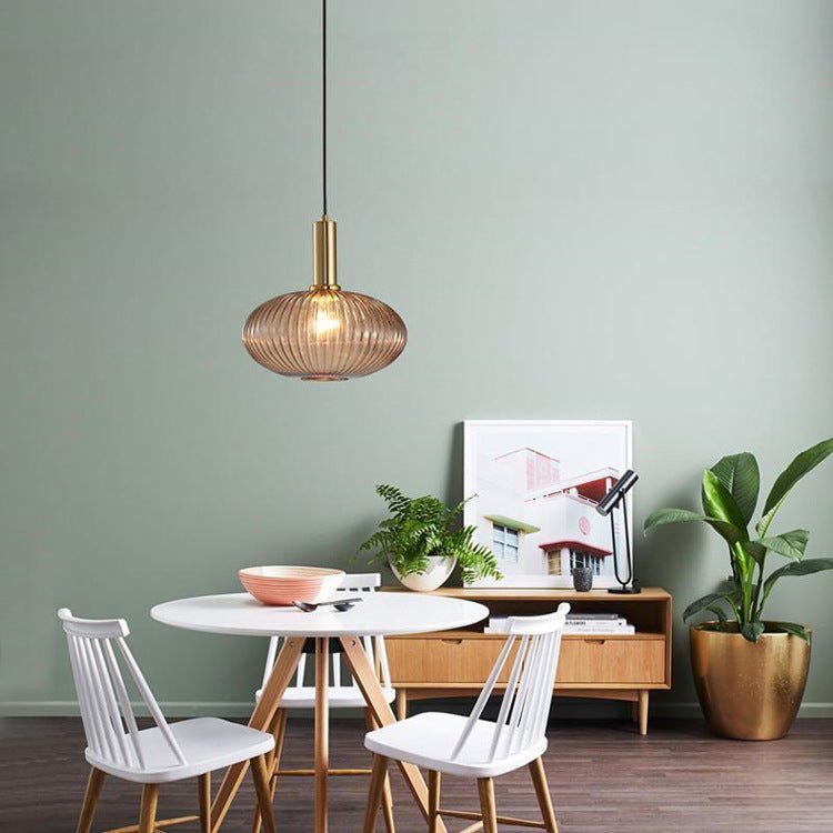Retro Glazen Hanglamp – ColorVibe