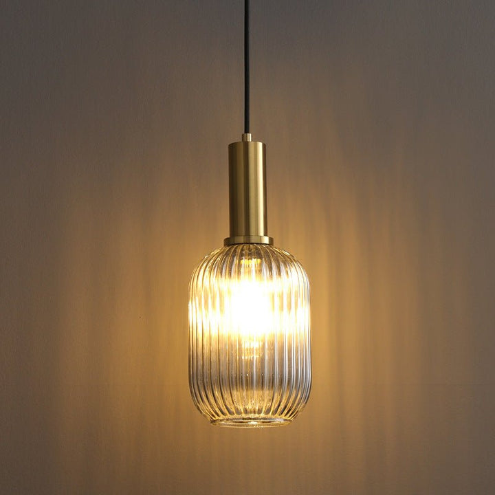 Retro Glazen Hanglamp – ColorVibe