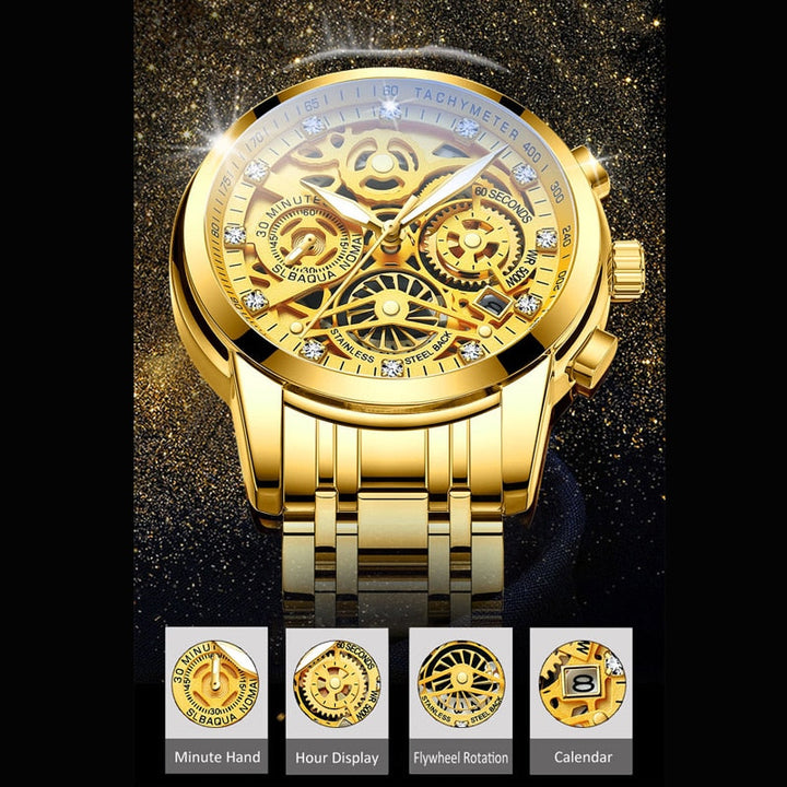 Heren Skeleton Horloge – Eclipse