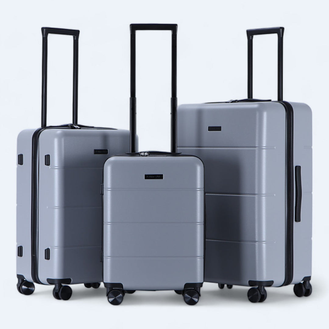 Harde koffers in 3 formaten, los of als 3-delige set