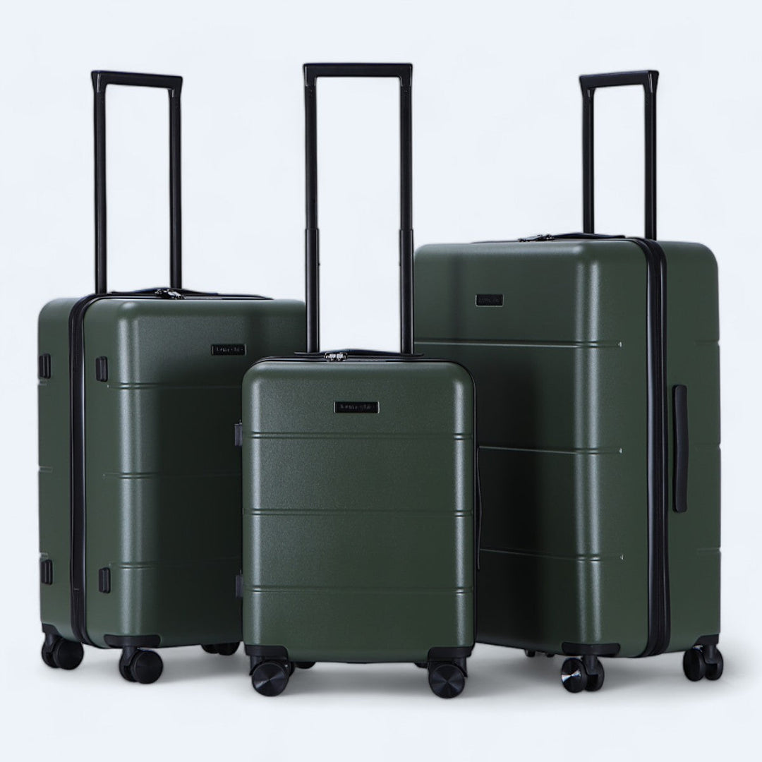 Harde koffers in 3 formaten, los of als 3-delige set