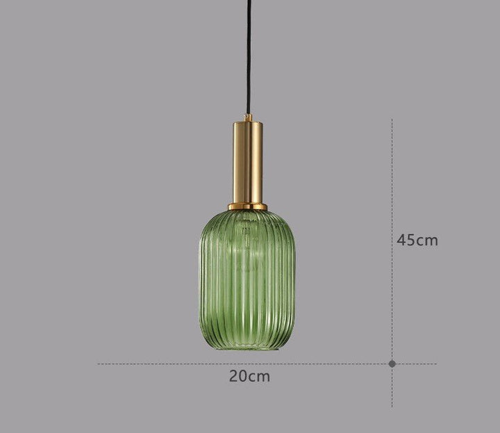 Retro Glazen Hanglamp – ColorVibe
