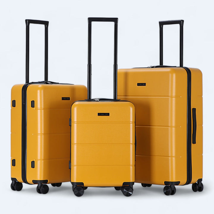 Harde koffers in 3 formaten, los of als 3-delige set