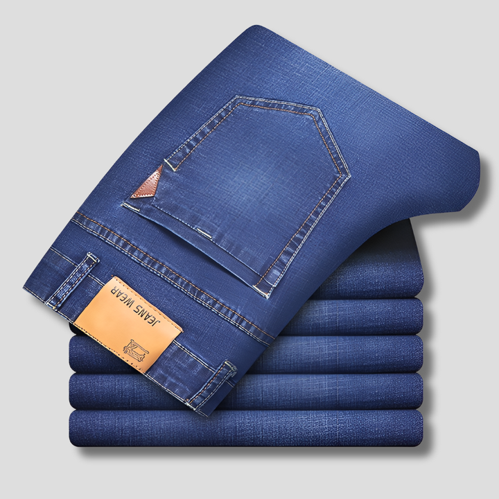 Heren jeans met rechte pijpen - Duurzame denim