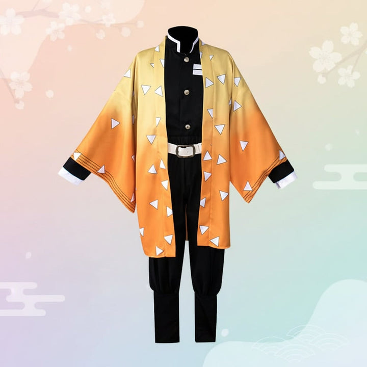 Halloween anime cosplaykostuum en outfit voor verkleden als personage met haorijas en beenwikkels