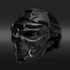 Halloween tactisch schedelmasker en gezichtsmasker met beschermbril voor cosplay airsoft paintball feest
