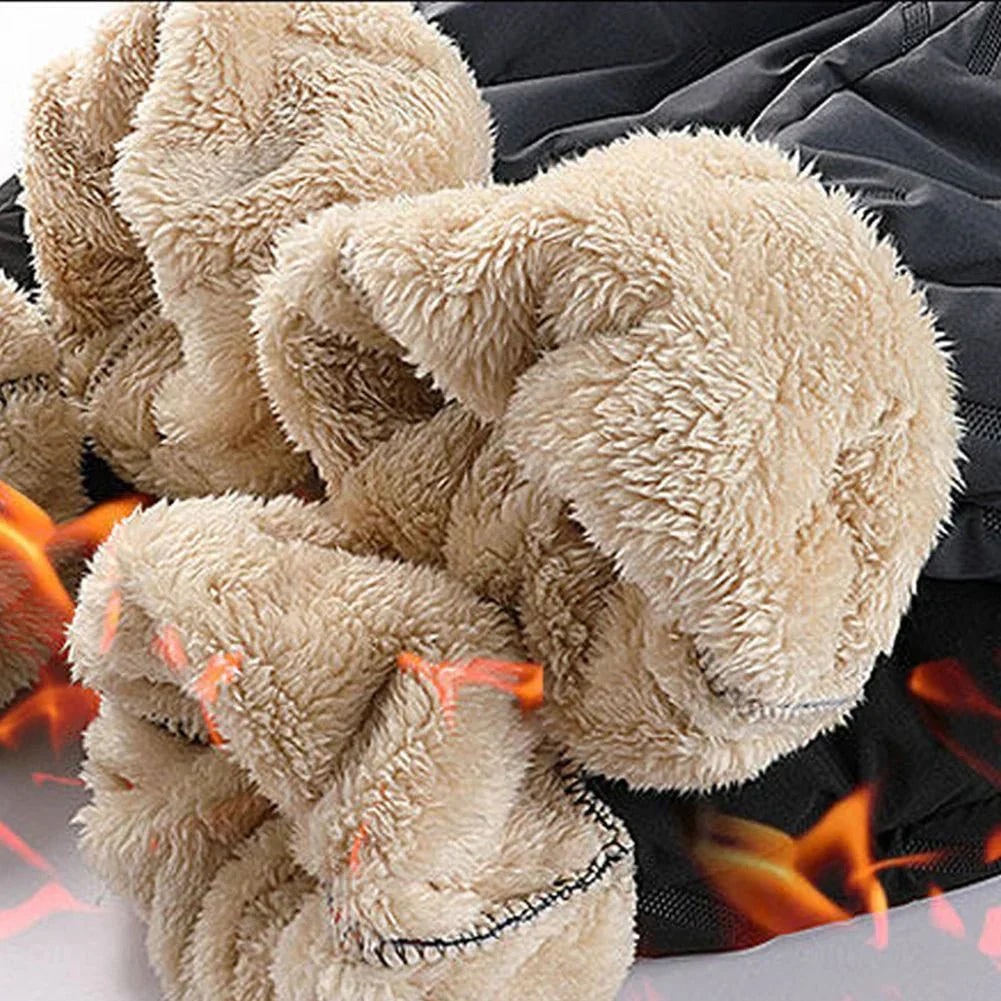 Verwarmde broek met sherpavoering en meerdere warmtezones