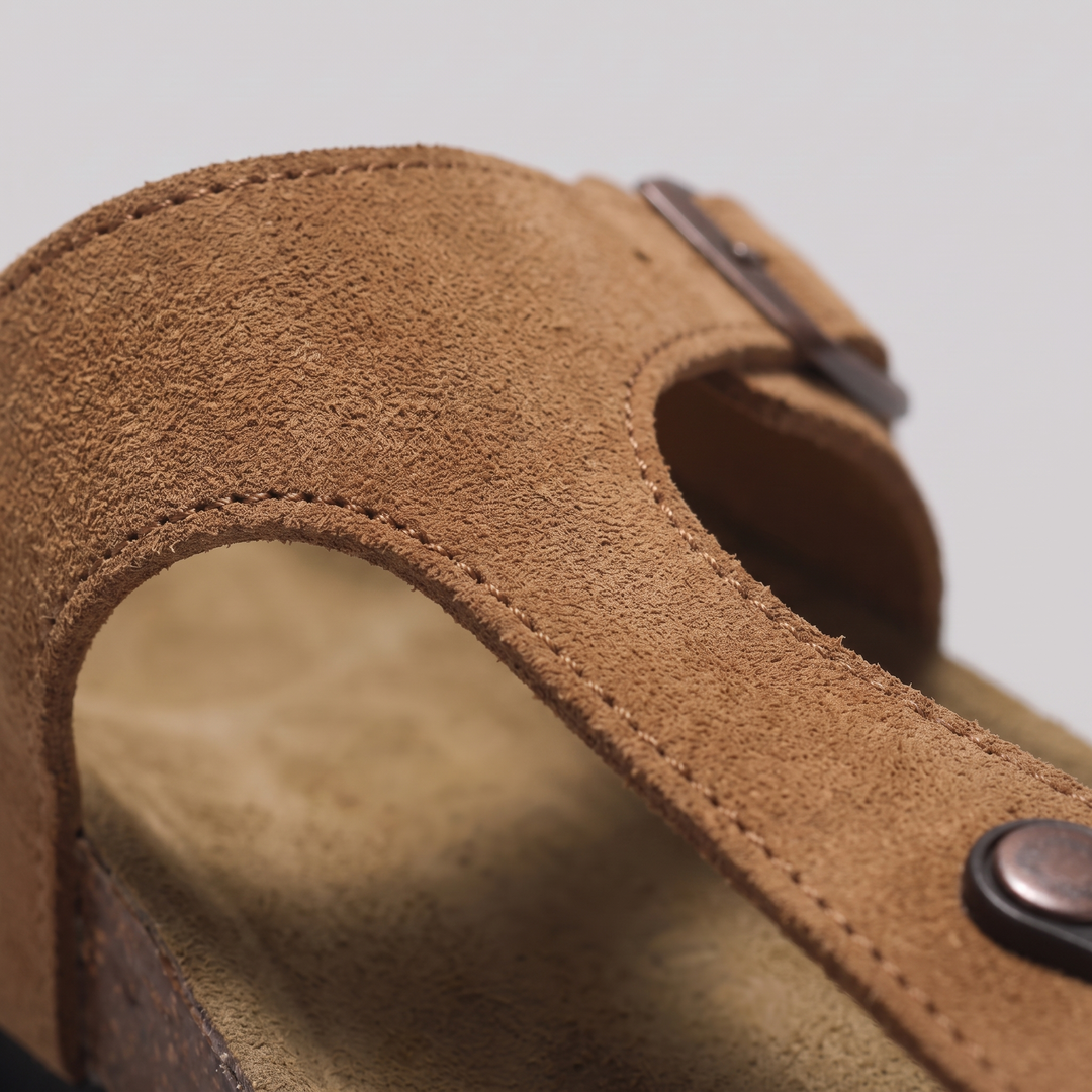 Heren Slippers Met Gesp — afbeelding 11