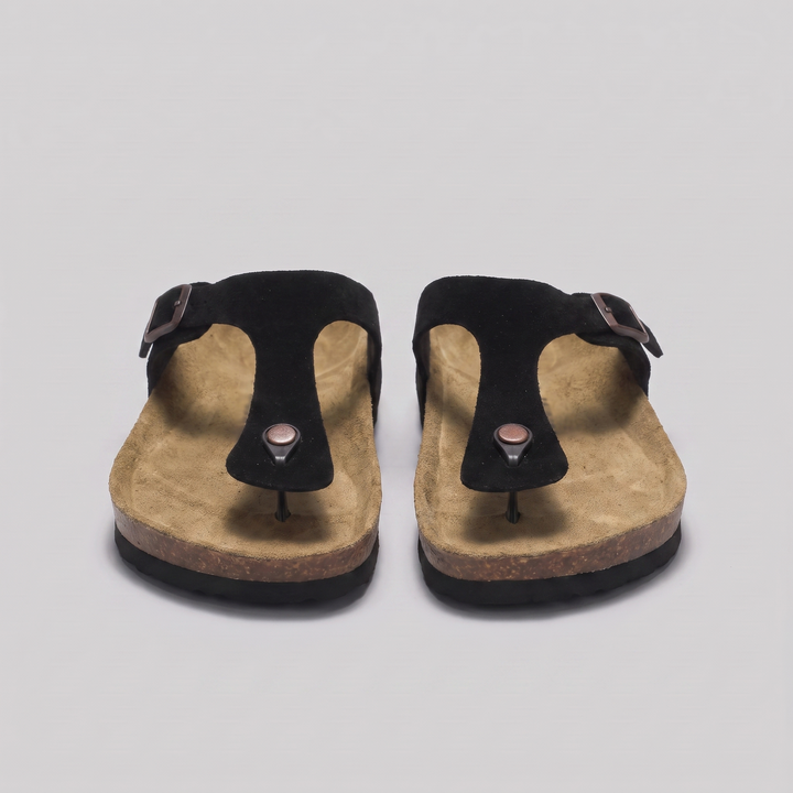 Heren Slippers Met Gesp — afbeelding 3