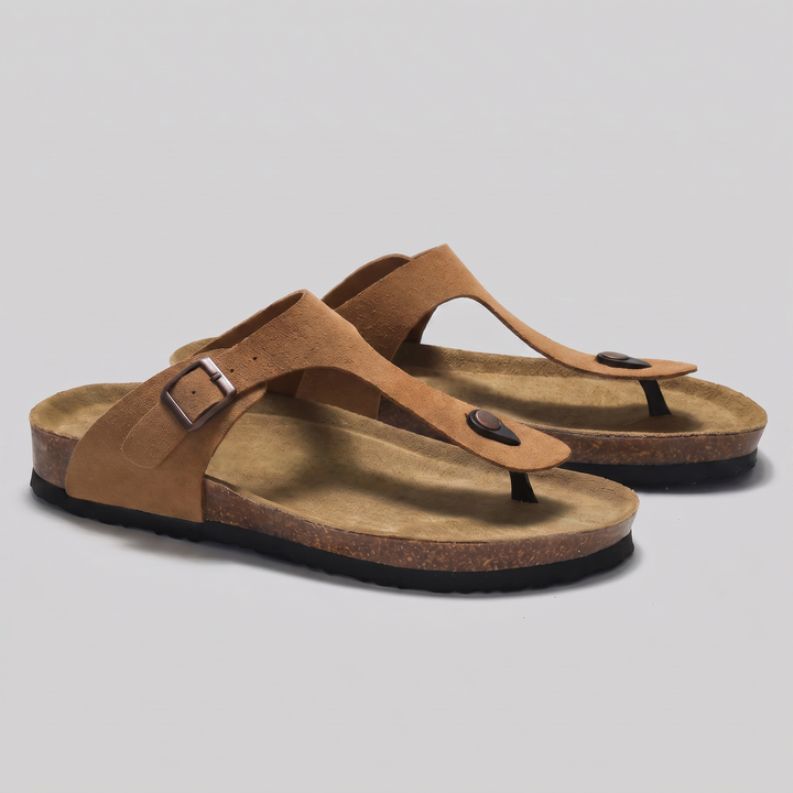 Heren Slippers Met Gesp — afbeelding 7