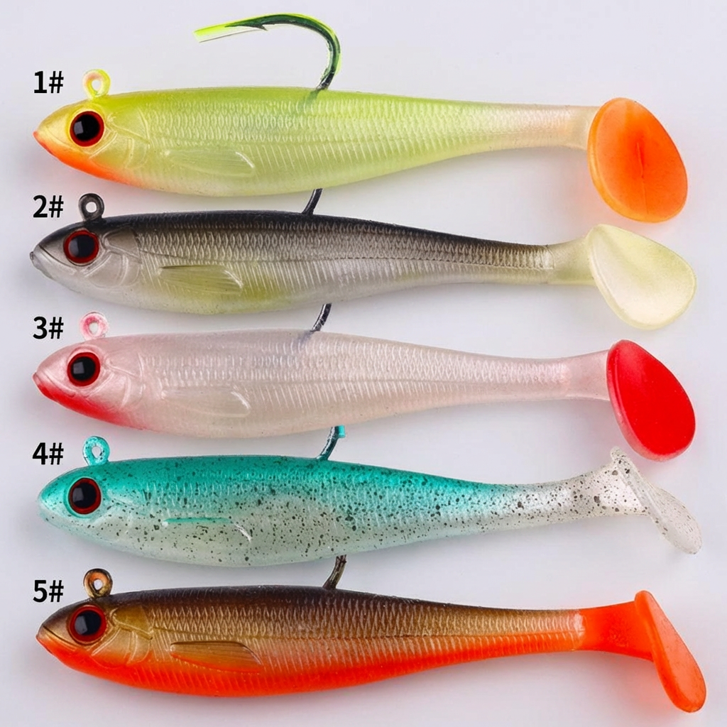 Baars & Snoek Swimbait met Lood Jig Kop
