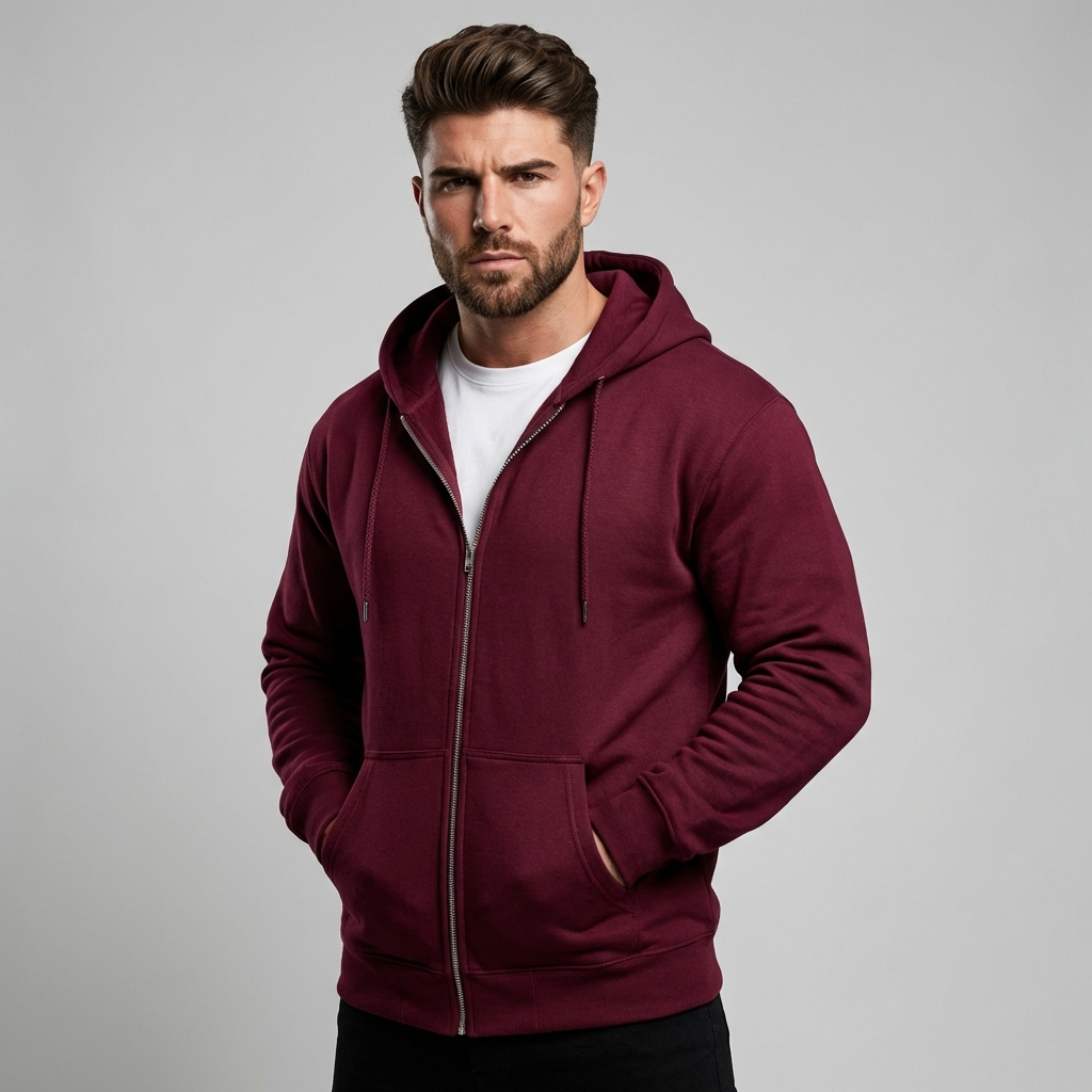 Heren Vol-rit Hoodie