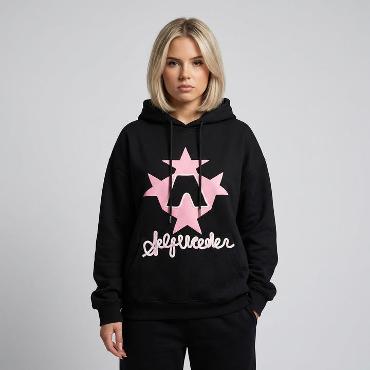 Vrouwen Oversized Graphic Hoodie