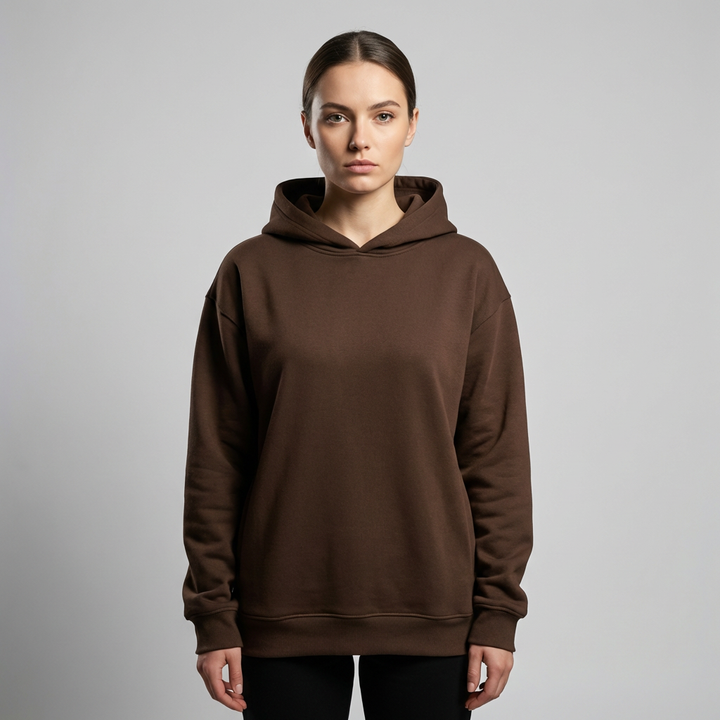 Vrouwen Geprinte Hoodie – Casual Pullover met Moderne Straatstijl
