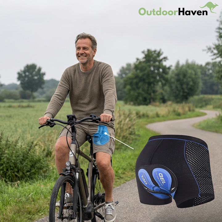 Gevoerde fietsonderbroek met gel – heren & dames
