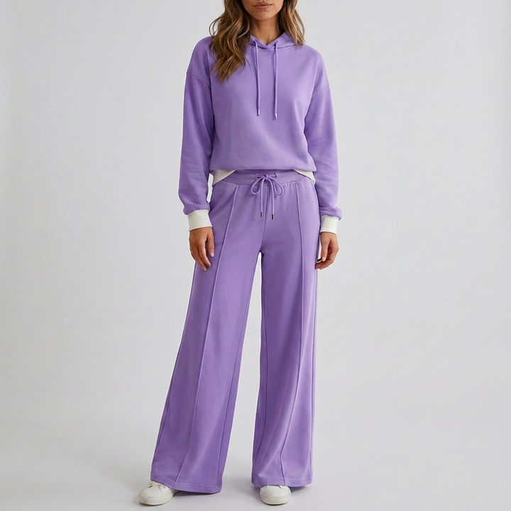 Ontspannen tweedelige outfit