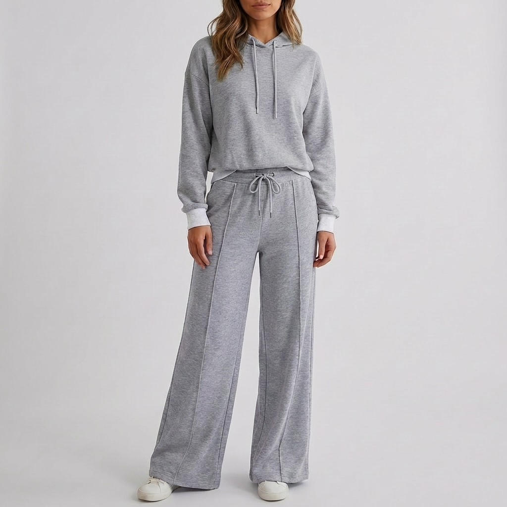 Ontspannen tweedelige outfit