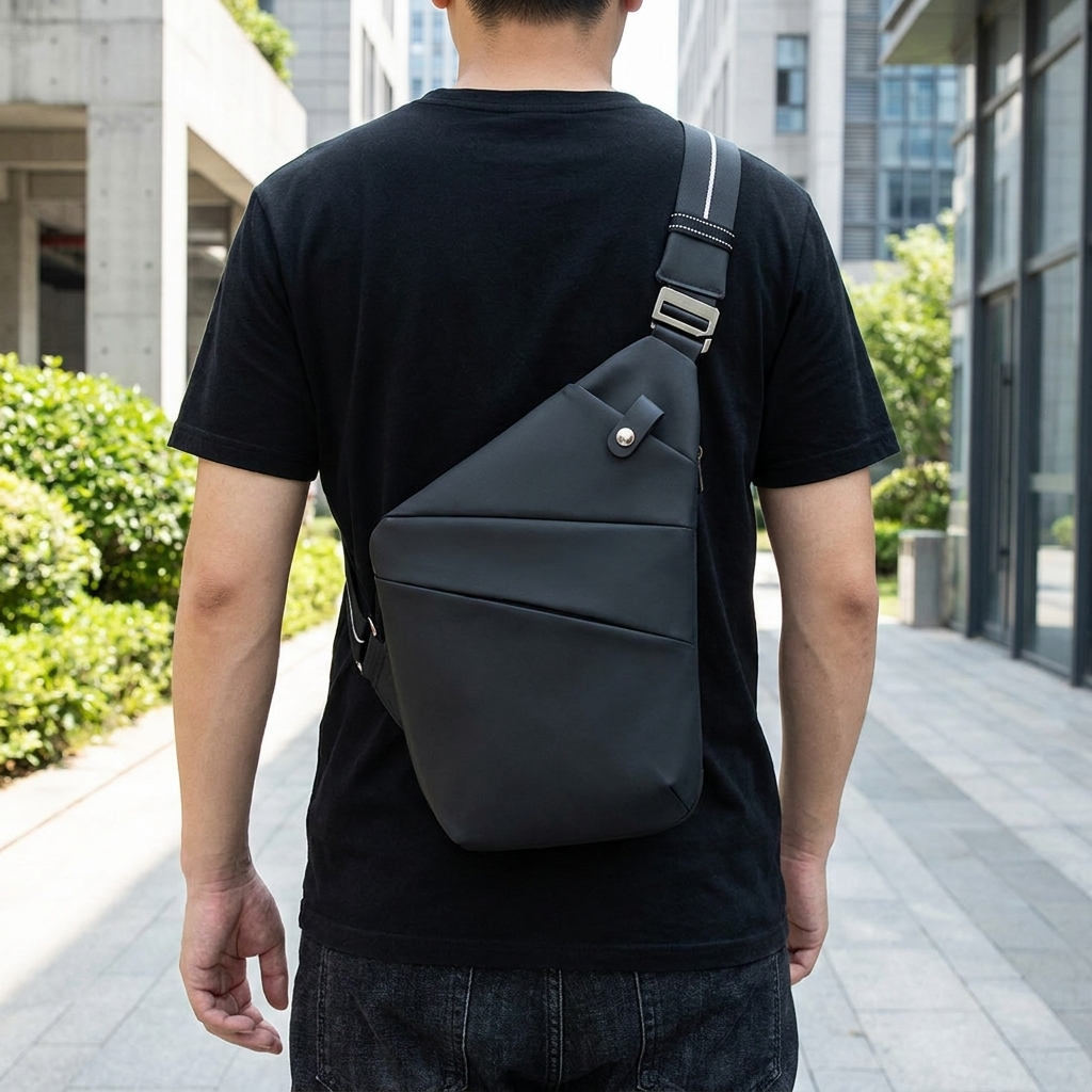 Compacte Anti-Diefstal Crossbody Schoudertas