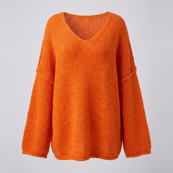 Elegante V-Hals Trui voor Dames
