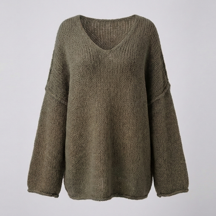 Elegante V-Hals Trui voor Dames