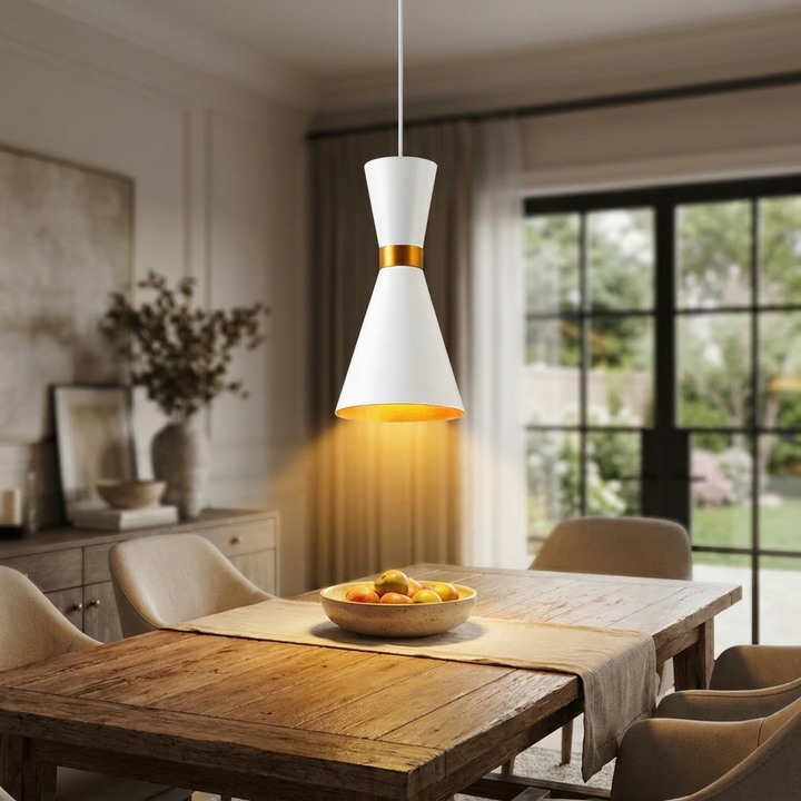 1-Lichts Pendellamp voor Sfeervolle Verlichting