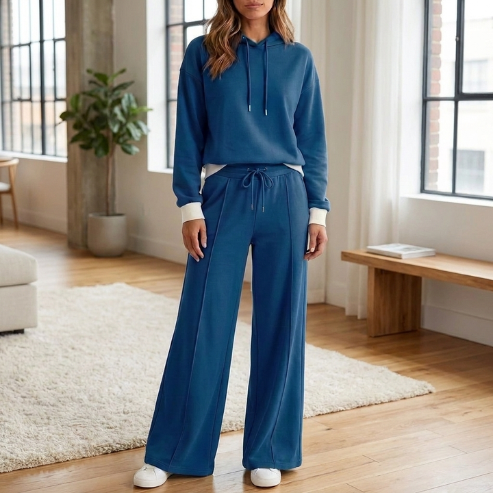Ontspannen tweedelige outfit