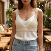 Crop Top met elegante Parelaccenten