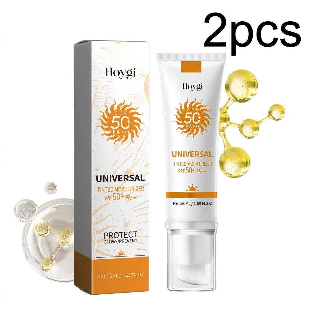 Getinte moisturizer met SPF – beschermt