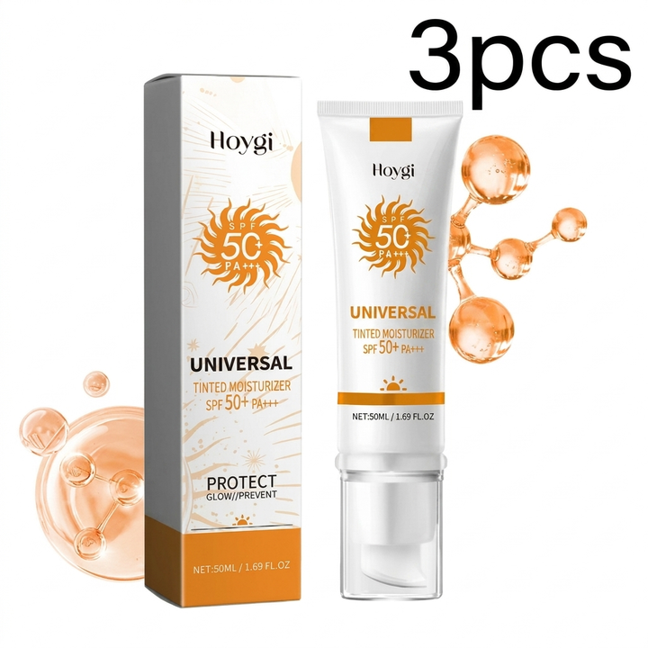 Getinte moisturizer met SPF – beschermt